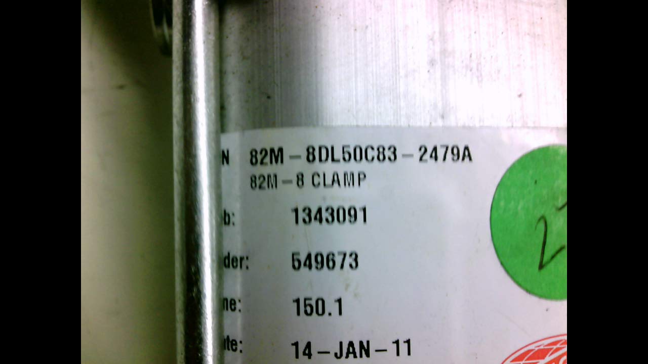 De-Sta-Co 82M-8Dl50c83-2479A, Pneumatic Power Clamp 82M-8Dl50c83-2479A