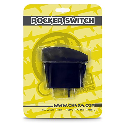 CH4x4 Rocker Switch Air Compressor Symbol - White LED - Thumbnail 5