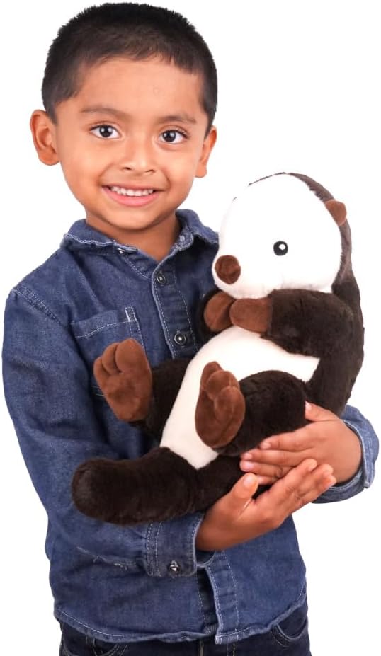 Squirrel Products Cuddle Mates Stuffed Otter Anxiety Stuffed Animal Plush Toy, 14 Inch Otter Plush with Super Soft Minky Fabric, Sea Otter Stuffed Animal for Kids Squirrel Products Cuddle Mates Stuffed Otter Anxiety Stuffed Animal Plush Toy, 14 Inch Otter Plush with Super Soft Minky Fabric, Sea Otter Stuffed Animal for Kids