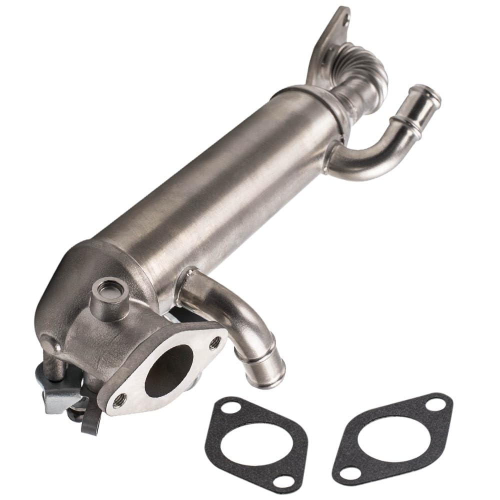 maXpeedingrods AGR-Kühler Abgasrückführung Ventil Kühler für VW T5 Multivan T5 2.5 TDI für Touareg 2.5 R5 TDI 2003-2009 EGR 070131512F 070131512D