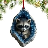 Pour l'intérieur et l'extérieur : grâce à son design équilibré, ces décorations de sapin de Noël sont un charme visuel qui s'intègrent parfaitement dans des environnements différents, y compris les arbres intérieurs, les espaces extérieurs ou les intérieurs de voiture, garantissant une élégance partout où elles sont placées