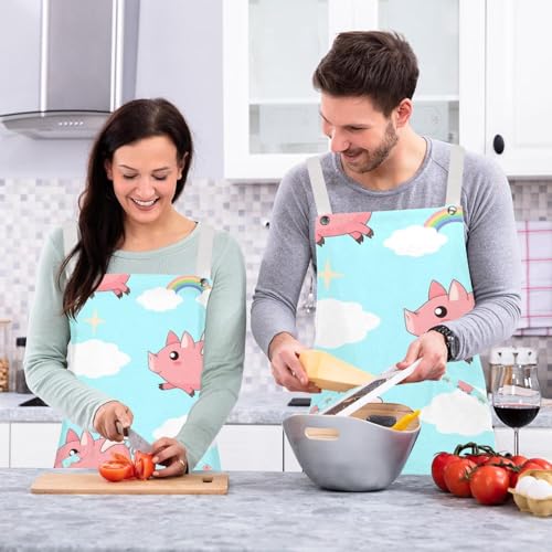 Tablier de cuisine original avec broches pour restaurant et pâtisserie - 6