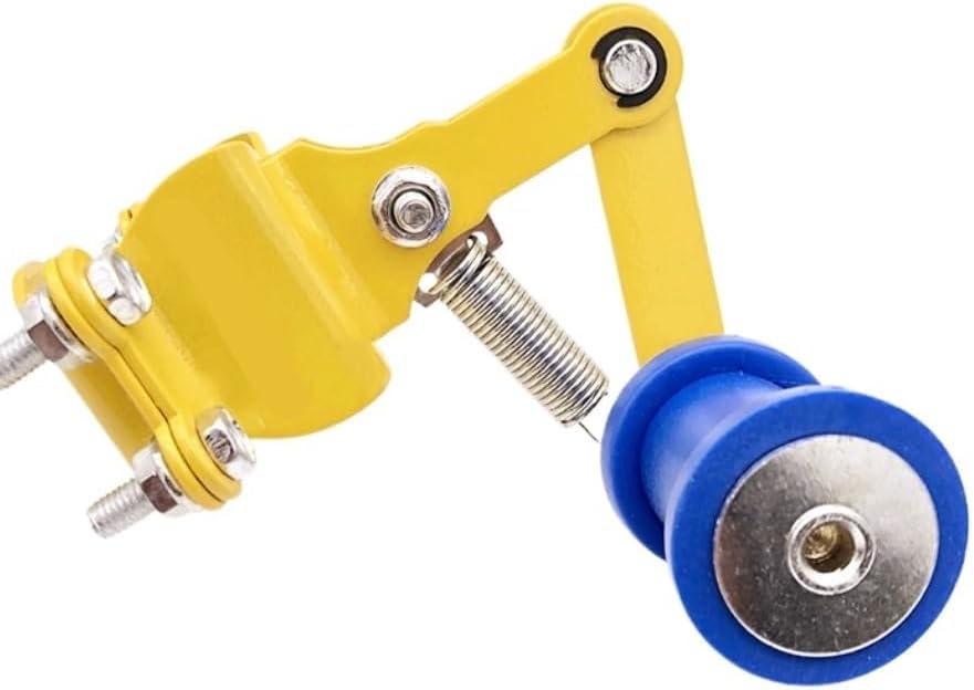 Replace Motorcycle Accessories Chain Adjustment Chain Fit for Motorcycle Parts(Yellow)