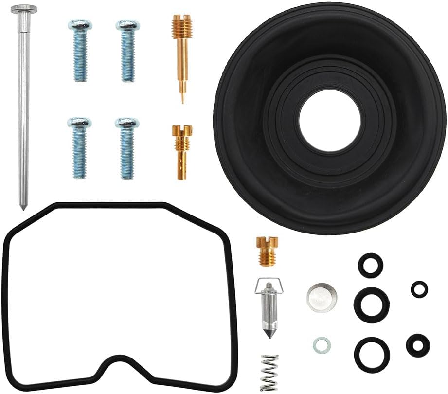 2-Pack Carburetor Carb Repair Rebuild Kits Replacement for Kawasaki Vulcan 500 EN500A 1996 Vulcan 500 EN500C LTD 1996-2009