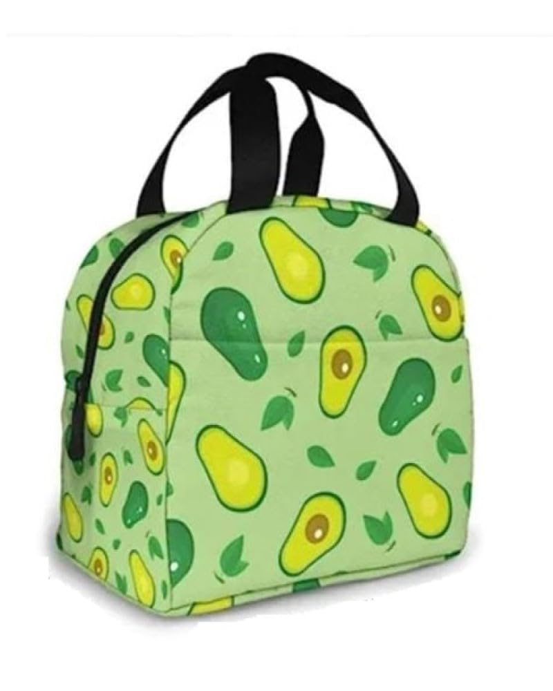 KARDIFF Aluminum Foil Insulated Lunch Bag For Women Small Lunch Leakproof Bag For Office, Work, School, Picnic Beach, Office, Outdoor, Gymor Travel (Green Flamingo), 5 Liter — Amazon image 7