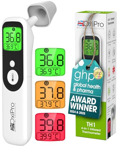 OxiPro TH1 Thermometer - Health & Pharma Award Winner 2025 - In-E...