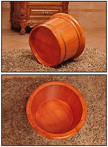 Spa de pies de madera con masajeadro para uso en casa miniatura 3