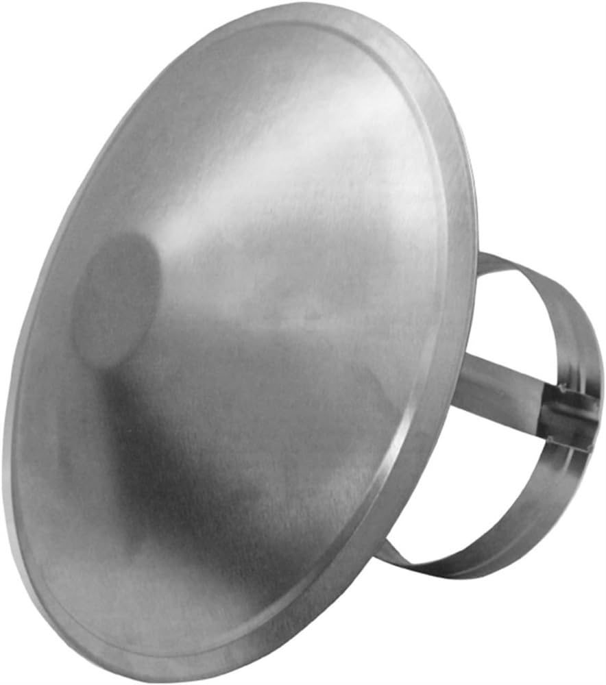 Komin Nasada przewodu kominowego Stal nierdzewna Rura Deszcz Osłona Ochrona Nasada Zakończenie Deszcz i śnieg Osłona Wkład(230mm/9Inch)