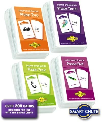 Letters and Sounds Chute Cards Smart Buy flash cards