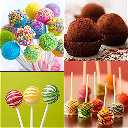 Miniatura 4 de Moldes Para Pasteles, Molde De Silicona Para Piruletas, 20 Moldes Para Dulces, Moldes Para Pasteles Moulle Pop Traer 20 Palitos De Piruleta, Juego Para Pasteles Ideal Para Piruletas Cupcakes