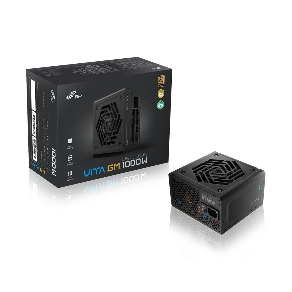 FSP VITA GM 1000W 電源ユニット 本体　未開封新品 Amazon.com: FSP Vita GM 1000W 80 Plus Gold ATX 3.1 Modular Power