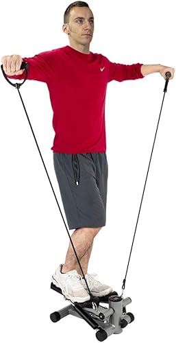 Miniatura 9 de LOVEPET Hogar Hidráulico Stepper Aeróbico Fitness Aire Escaleras Ejercicio Equipo de la máquina con Ordenador de Entrenamiento Digital Plata