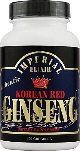 Imperial Elixirs, Korean Red Ginseng 300Mg, 100 Count