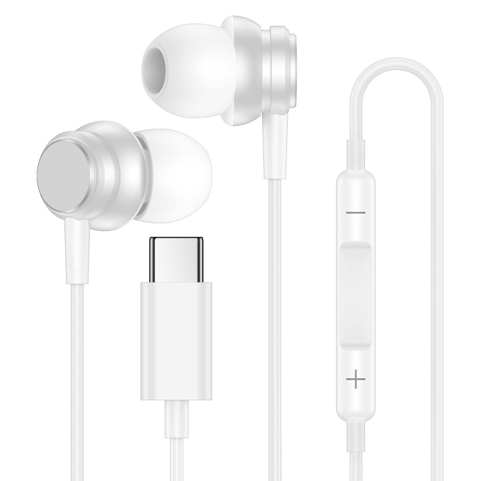Amazon.co.jp: USBC ヘッドホン 有線イヤホン Samsung S26 Ultra S25