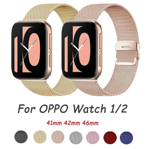 Bracelet Oppo Watch 46mm EZZON de remplacement étanche et résistant aux chocs - 2