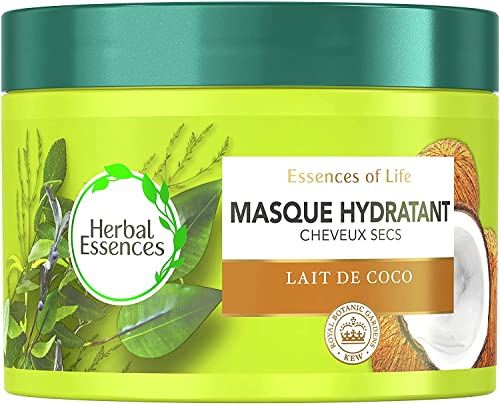 Herbal Essences Fuktgivande mask med kokosmjölk, för mycket torrt hår