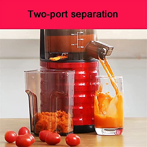 Orange juice being extracted from a fully automatic orange juice squeezer