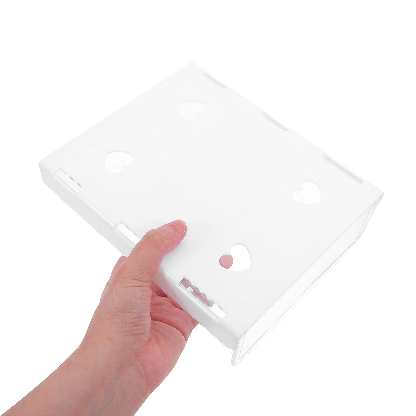 3 Cajones Organizadores Adhesivos para Debajo Mesa Caja de Almacenamiento Oculta white Cajón Deslizante sin Perforación para Oficina y Escritorio Bandeja Organizadora para