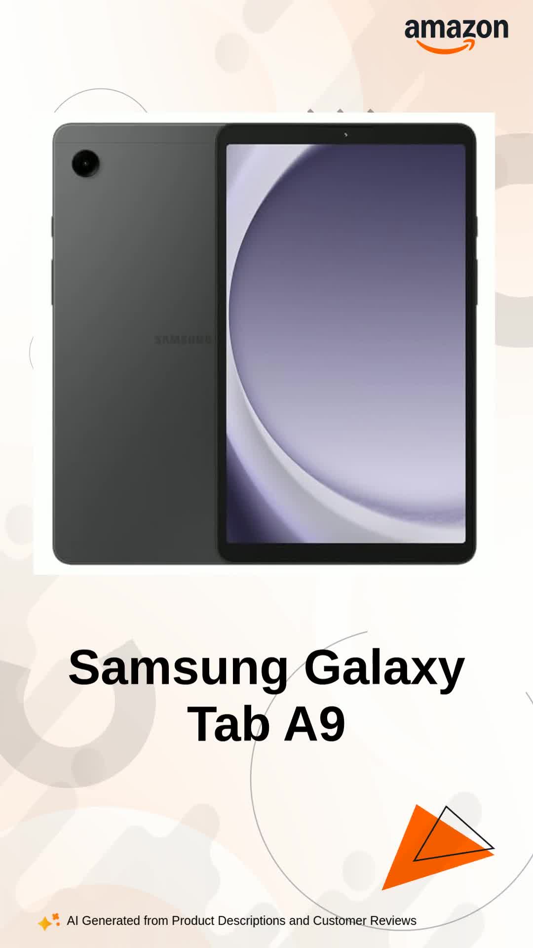 Samsung Galaxy Tab A9 4G LTE Tablet