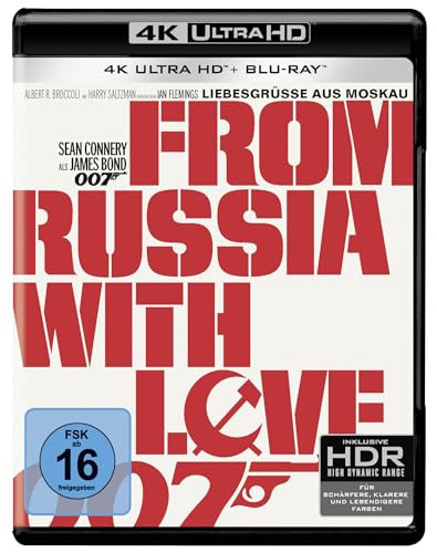 James Bond - Liebesgrüße aus Moskau (4K Ultra HD) + (Blu-ray) and add number of discs: 2 - Mehr Infos/Bestellen