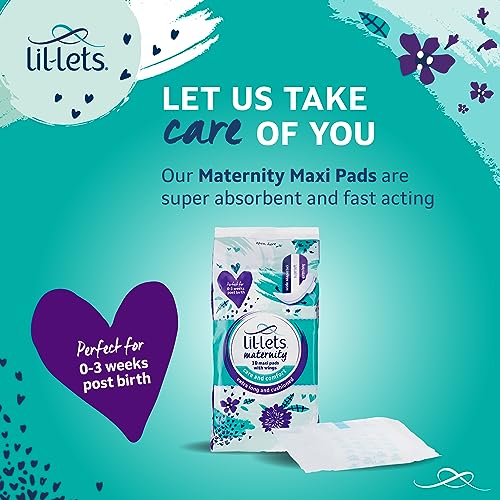 Lil-Lets 94MAT10-1 Extra Long Postpartum Maxi Pads thumb #1