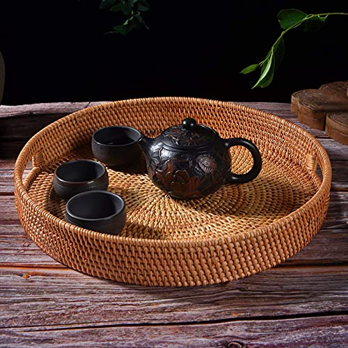 WUWEOT Rattan Serving Tray - Image 4