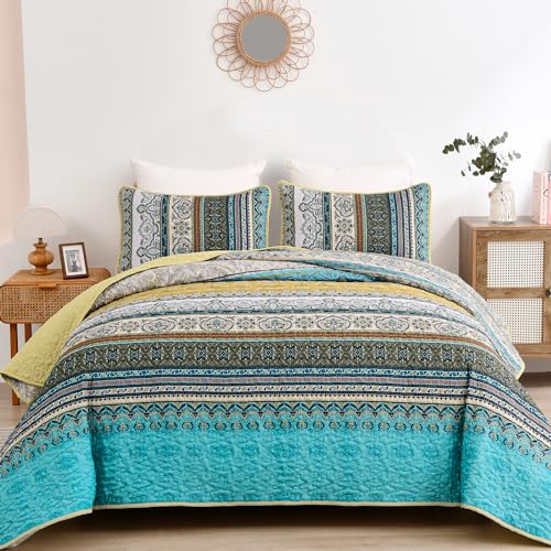 WONGS Bedding Boho Quilt Set image