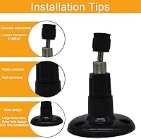 Vista 3 de 3Pcs for Blink Outdoor Camera Mount, 360 Degree Adjustable Wall Bracket Support Sturdy for Blink XT2 Outdoor Indoor Home Security System Accessories