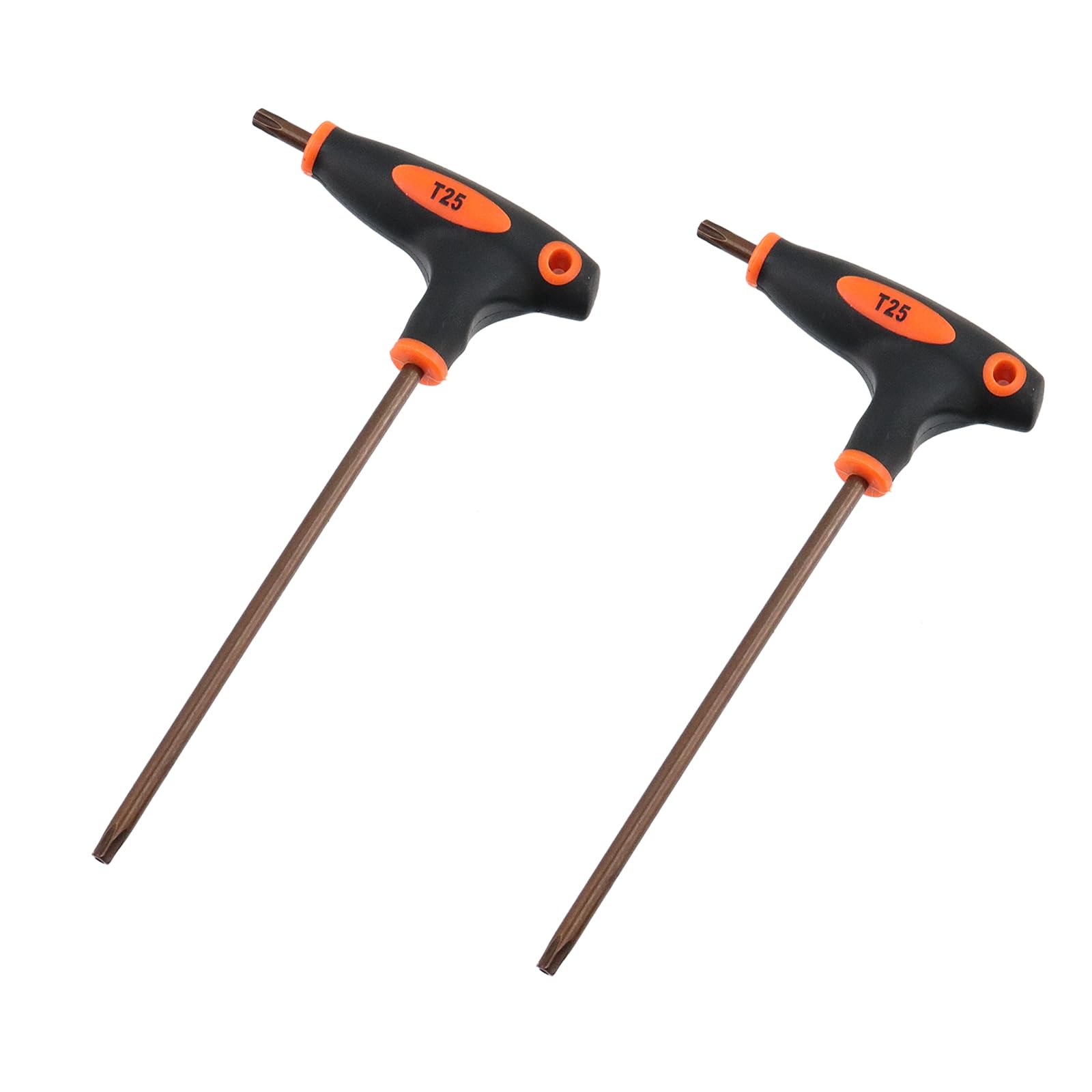 Antrader T25 Torx Screwdriver,S2 Steel Anti Tamper Proof Torx Key-2Pcs