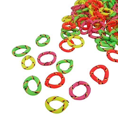 Funeez Bright Color Neon Friendship Rings - Small Rings For Teen Girls - Colored Ring Set For Party Favors For Kids On Birthdays, School Picnics - Assorted Stackable Rings - Pack Of 144 Pc #TOP1