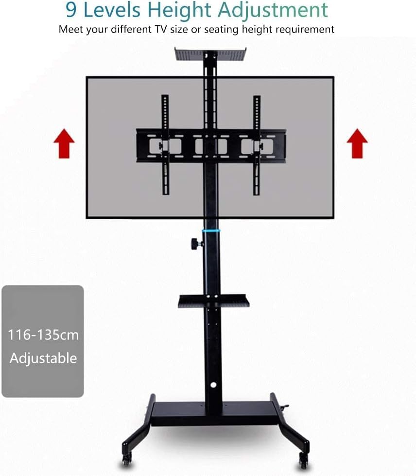 Soporte móvil con ruedas para TV de 32" a 60" miniatura 4