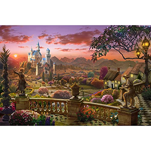 Lavievert 1000 Piece Wooden Jigsaw Puzzle Game For Adults And Kids - Swan Castle #TOP3