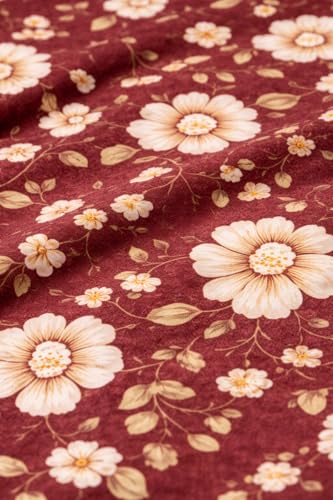 Image of AAZEEM Microfibre Double Bedsheet 100% Microfibre Full Size Sheets Set, Soft & Comfy Thick Full Fitted Bed Sheets Set, Machine wash | Brown |Bedsheet Size -90 X 100 Inches Pillow 17 X 27 Inches |