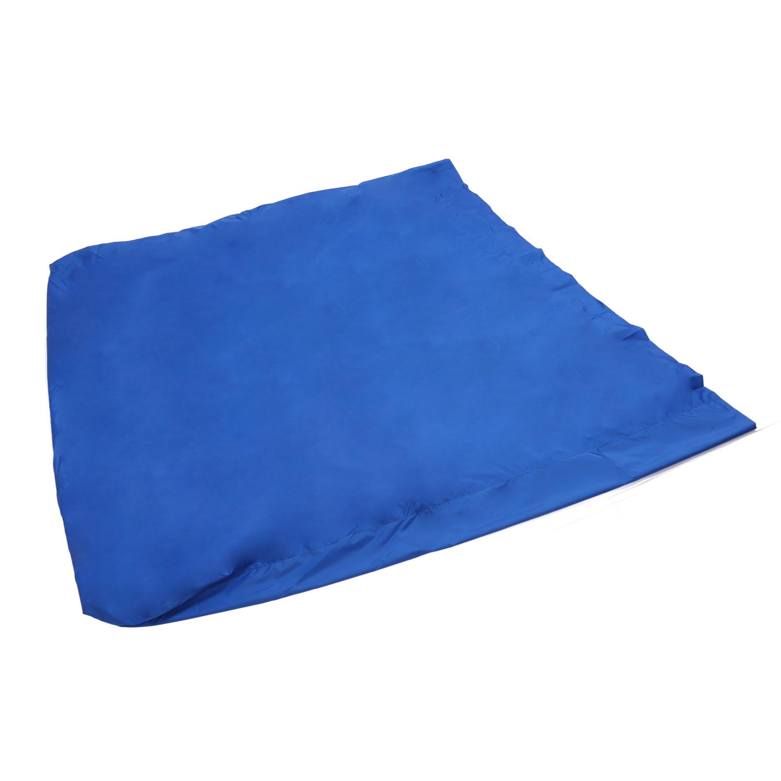Telo di copertura per tavolo da pong con 2 cerniere, in tessuto Oxford blu scuro, impermeabile e pieghevole.