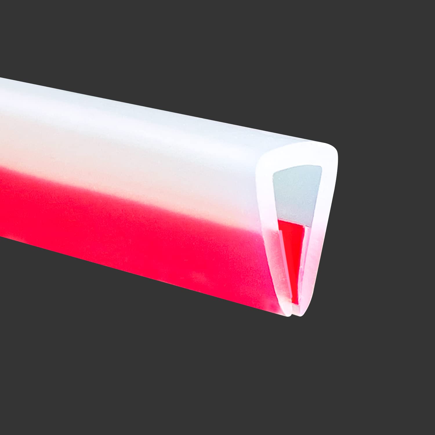 Kantenschutz aus Gummi, selbstklebender U-Profil-Kantenschutz für Sperrholz, Glas und Spiegel, flexibler U-förmiger Kantenschutz, passend für 5 mm (3/16 Zoll), Länge 6 m (20 Fuß), Transparent