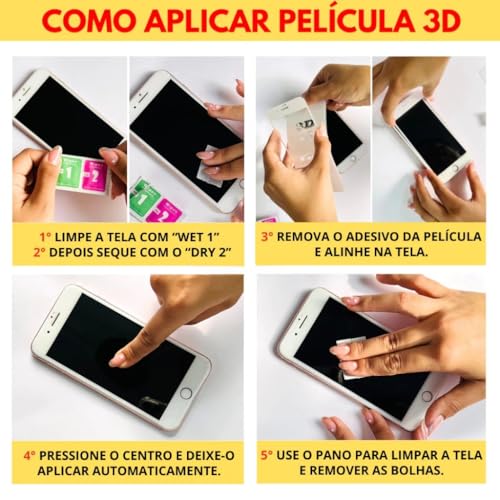 Kit Pelicula de Vidro Película POCOM4 Pro 4G de Vidro Temperado para iPhone kit com 3 Protetor de Tela Dureza H9 com Ferramenta de Fácil de Instalar HD Transparente (POCO M4 Pro 5G)