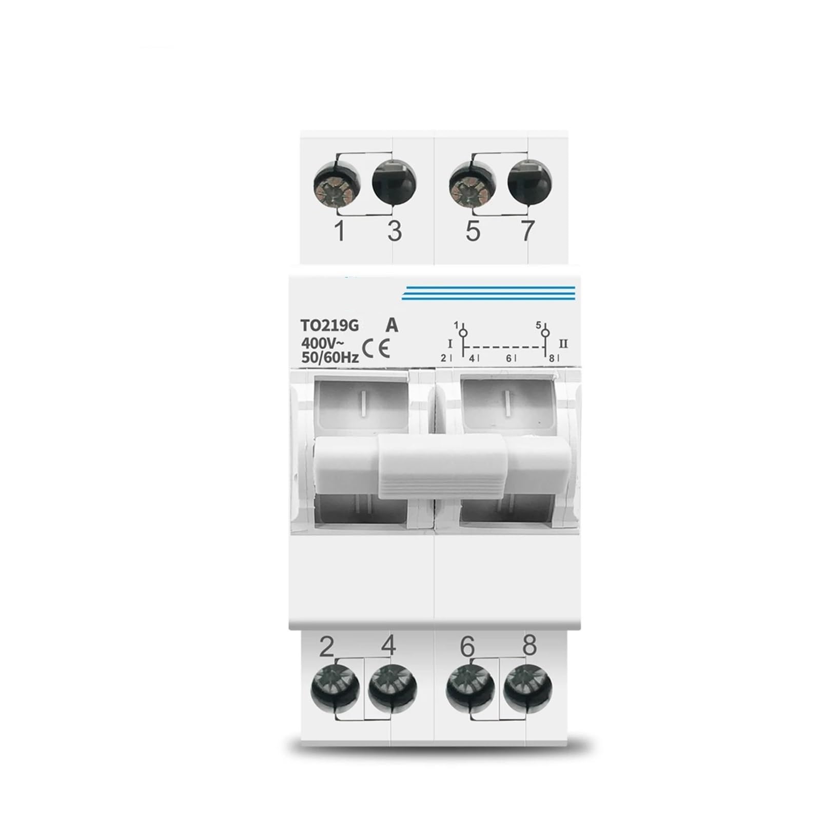 Commutateur MTS 2P 63A disjoncteur d'isolement haute fiabilité