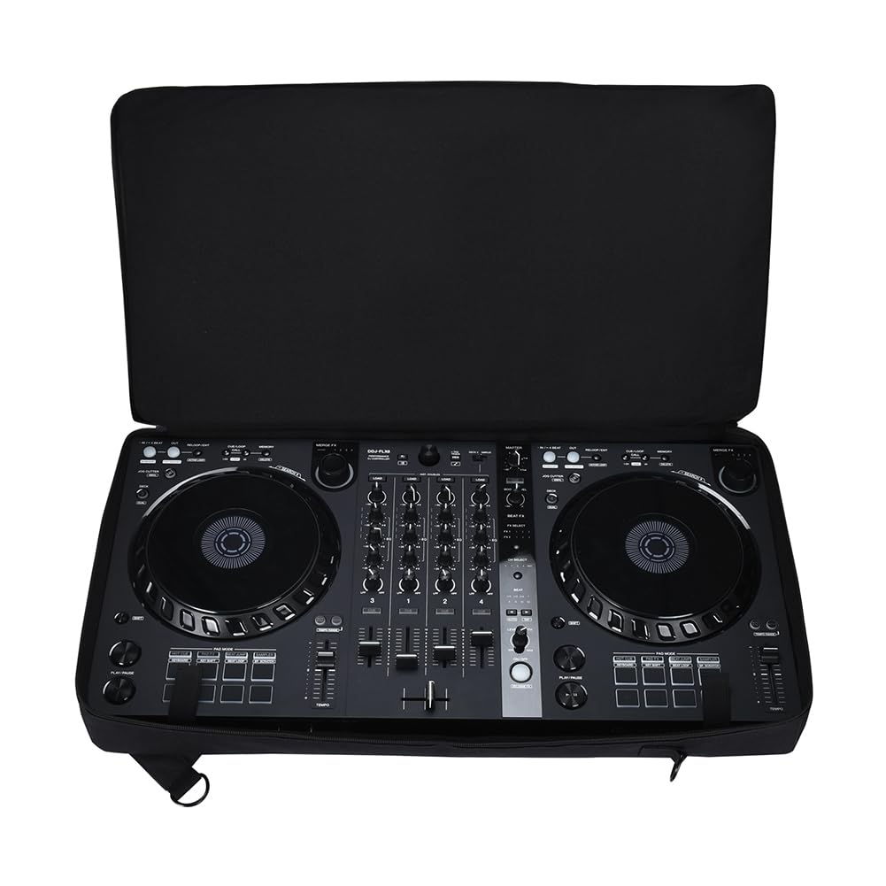Janjunsi DJ Mixer Aufbewahrungstasche Kompatibel mit Pioneer DDJ-FLX6/DDJ-SX/DDJ-SX2/DDJ-SX3 - DJ Controller Tasche, mit Verstellbarem Schultergurt