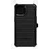 OtterBox iPhone 15, iPhone 14, and iPhone 13 Defender Series Pro Case - Black, screenless, Rugged & Durable, with Port Protection, Includes Holster Clip Kickstand