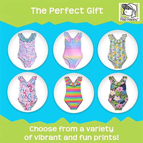 Flap Happy Girls' One Piece, Pink Lobster, 12M #TOP5