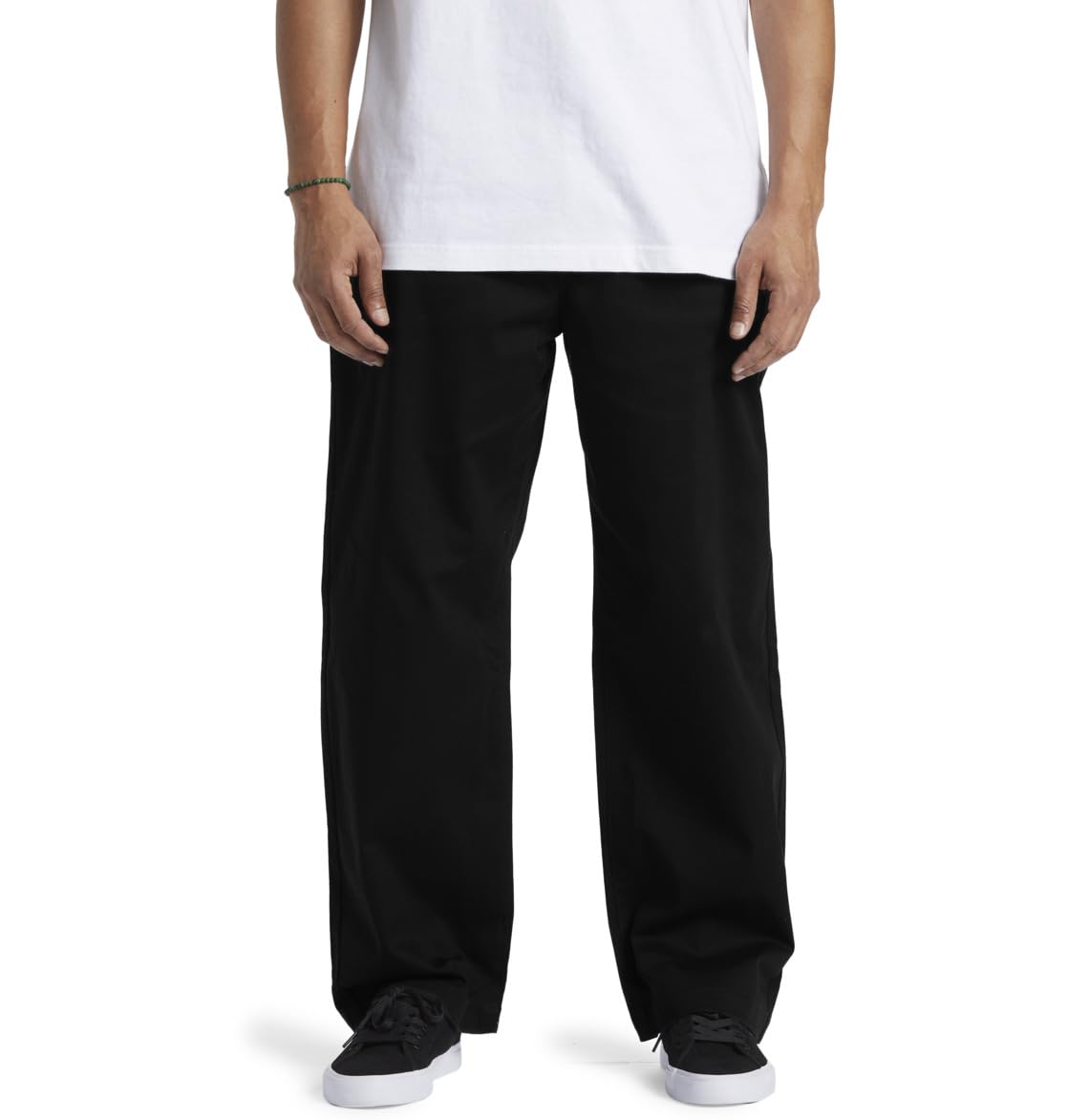Dcshoes Chino Trousers WORKER BAGGY CHINO PANT Men Black 34/34