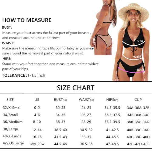 Bikini de cuerda para mujer soluciona las marcas de bronceado caqui 6