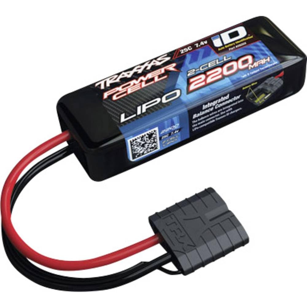 Traxxas Modellbau-Akkupack (LiPo) 7.4 V 2200 mAh Zellen-Zahl: 2 25 C Softcase Traxxas iD