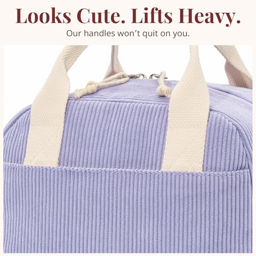 Image of LOVELYWIND Lunch Box for Women Cute Lunch Bags for Women Lunch Tote Bags Reusable Insulated Lunch Box Large Capacity Reusable Insulated Cooler for Work or Travel Gifts or Beach
