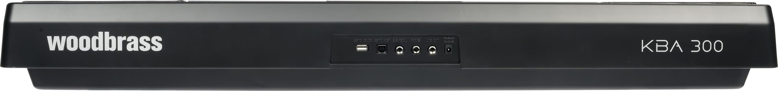Woodbrass KBA300 - Teclado para principiantes, divertido, accesible con modo de aprendizaje interactivo, ideal para el jugador de teclado aficionado: perfecto para aprender y crear
