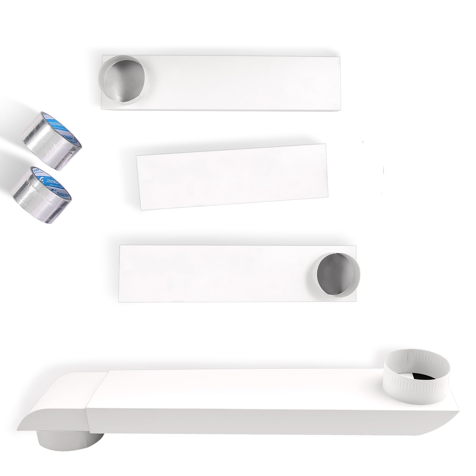 25-55 Inch Periscope Dryer Vent Flat Duct