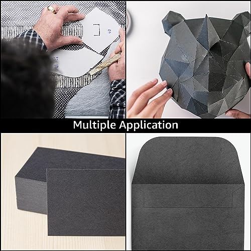 WOPPLXY A4 Greyboard 100 Sheets, 1500 Micron Grey Board A4 Mount Backing Board - Image 3