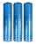 600SF AMERIQUE Premium 3 mm Thick Flooring Underlayment Padding with Tape & Vapor Barrier 3 in 1 Heavy Duty Foam (200SF/Roll), (Pack of 3), 600 Sq ft., Royal Blue