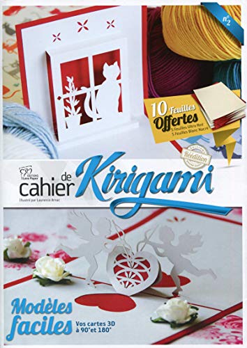Cahier de kirigami n° 2: Modèles faciles