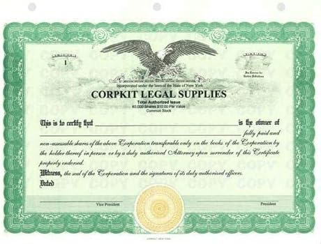 Miniatura 7 de Corpkit personalizado Hotstamp Thriftkit Corporate Kit con actas impresas y estatutosacuerdo operativo, carpeta, funda, sello corporativo,